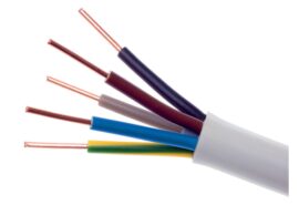 Przewód elektryczny drut okrągły YDY 450/750V 5×2,5mm2 100m MERCOR