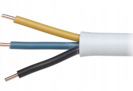 Przewód elektryczny drut okrągły YDY 450/750V 3×2,5mm2 100m MERCOR