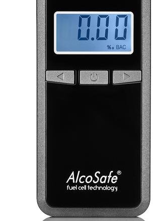 Alkomat Alcosafe F8 czarny