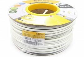 PRZEWÓD KONCENTRYCZNY TELEVES CXT 1.02 CU 79% PVC ref. 2128 – 1m (wewnętrzny)