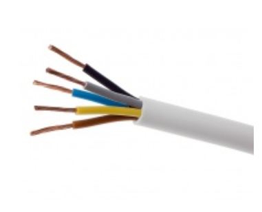 Przewód elektryczny giętki linka OWY 5×2,5mm2 300/500V ELEKTROKABEL 1m