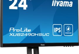 Monitor LED IIYAMA XUB2490HSUC-B5 kamera IPS HAS PIVOT