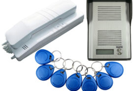 Domofon EURA ADP-41A3 1-rodzinny z czytnikiem RFID  (RL-3203ID)