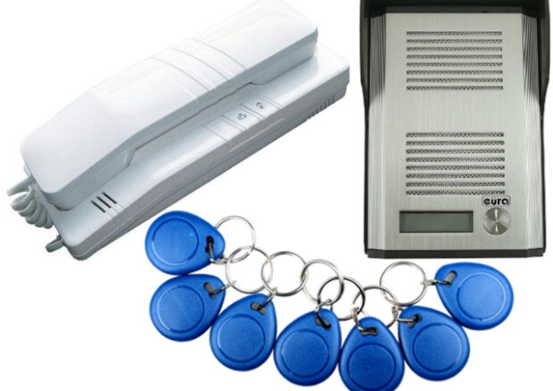 Domofon EURA ADP-41A3 1-rodzinny z czytnikiem RFID (RL-3203ID)
