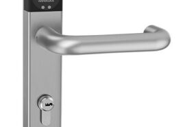 Klamka elektroniczna WFE L701 z klawiaturą 92mm INOX
