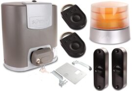 Zestaw Somfy Elixo 500 230V RTS Comfort Pack+ (1216450) do bram przesuwnych