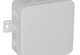 Puszka natynkowa pusta 12 wlotów VIPLAST V6 klik BIAŁA IP54 85x85x41mm 036-01