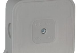 Puszka natynkowa pusta 4 wloty VIPLAST VP-2 SZARA IP44 85x85x35mm 027-03