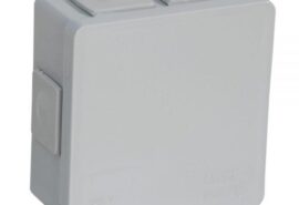 Puszka natynkowa pusta 6 wlotów VIPLAST VP-02 klik SZARA IP55 86x86x40mm 002-03