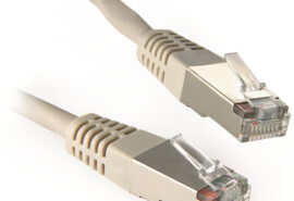 PATCHCORD KAT6 FTP 2M SZARY