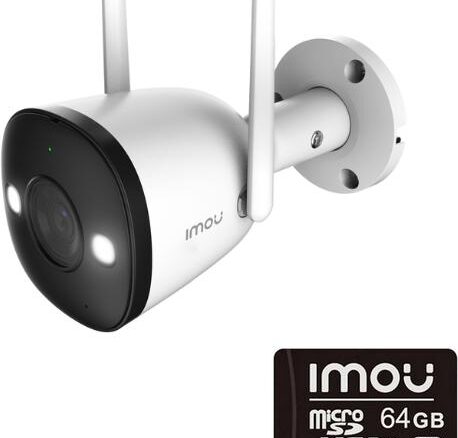 Kamera IP Imou Bullet 2 4MP IPC-F42FEP z kartą pamięci 64GB