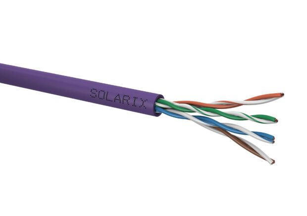 KABEL SKRĘTKA SOLARIX CAT.5E UTP LSOH Dca SXKD-5E-UTP-LSOH box 305m