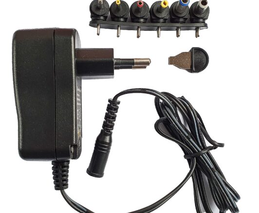 ZASILACZ WTYCZKOWY 3-12V 2.25A 1m. 3V 4,5V 5V 6V 7,5V 9V 12VDC REGULOWANY ESPE