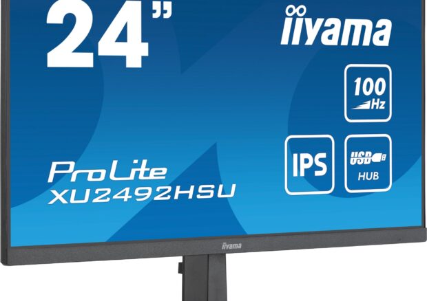 Monitor LED IIYAMA XU2492HSU-B6 24 cale Ultra Slim IPS USB