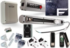 Zestaw Handy 24V – FAAC S418 do 5.4m bram dwuskrzydłowych