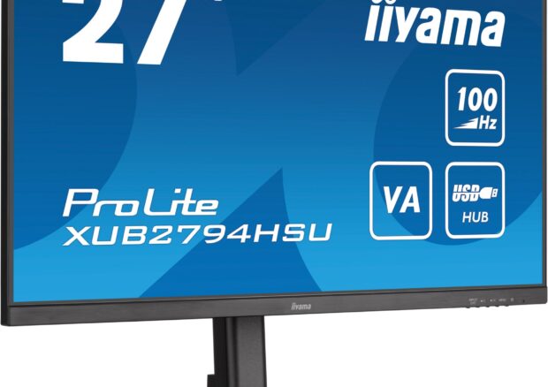 Monitor LED IIYAMA XUB2794HSU-B6 27 cali VA 100Hz 1ms HAS Pivot