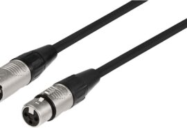 MECR-600/SW – przewód 1x gniazdo XLR – 1x wtyk XLR