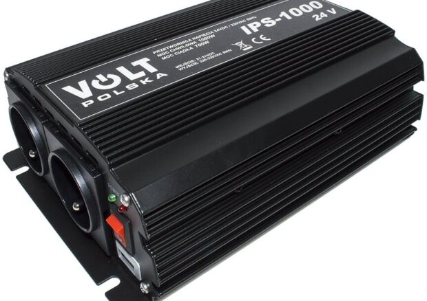 PRZETWORNICA VOLT POLSKA IPS-1000 24V / 230V 700/1000 W