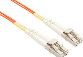PATCHCORD ŚWIATŁOWODOWY MM 5,0M DUPLEX 50/125um OM2, LC/UPC-LC/UPC