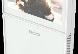 ACO MP800 G2 kolor. wystwietl. 3,5 z dotykowymi ikonami funkcyjnymi
