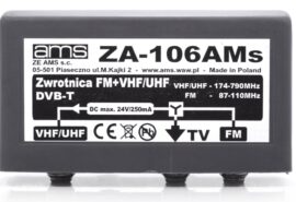 Zwrotnica antenowa AMS ZA-106AMs, FM/VHF+UHF