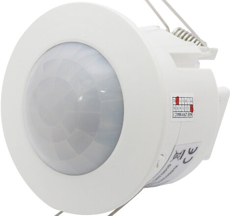 Czujnik ruchu podczerwieni ORNO OR-CR-207 podtynkowy 360° IP20