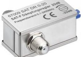 Tłumik kątowy regulowany SAT/DVB-T 0-20dB 5-2400Mhz