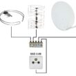 GNIAZDO SSD2-00 RTV/SAT KONCOWE