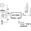 Laskomex system domofonu 10 lokatorów, 1 wejście, czytnik rfid.