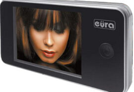 WIDEO-WIZJER EURA VDP-01C1 SREBRNY