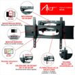UCHWYT DO TV LCD/LED AR-65 ART 32-80″ 60KG reg. pion/poziom 60cm