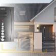 Domofon EURA ADP-12A3 ”INVITO’ głośnomówiący, bezsłuchawkowy