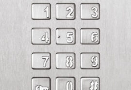 ACO FAM-P-2NPZSACC panel pod tynk 2-rodzinny czyt. brel. zamek szyfr.