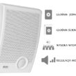 GŁOŚNIK ŚCIENNY HQM-N10165 10W 100V BIAŁY