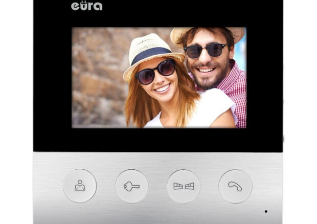 MONITOR ”EURA” VDA-19A3 ekran 4’3”, do wideodomofonu VDP-19A3 Helios