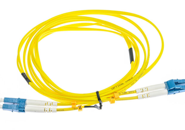 PATCHCORD ŚWIATŁOWODOWY SM 2M DUPLEX 9/125, LC/UPC-LC/UPC