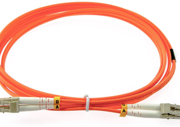 PATCHCORD ŚWIATŁOWODOWY MM 2M DUPLEX 50/125um OM2, LC/UPC-LC/UPC