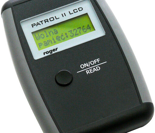 Rejestrator pracy wartowników ROGER PATROL II LCD